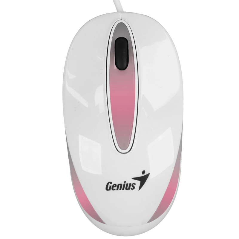 Мышь Проводная Genius DX-Mini WHITE,USB, Компакт,1.5м