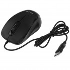 Мышь Проводная Genius DX-101 Black,1200 dpi, USB, кнопки-3