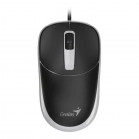 Мышь Проводная Genius DX-123 Black+Grey,1200 dpi,USB,ergonomic 