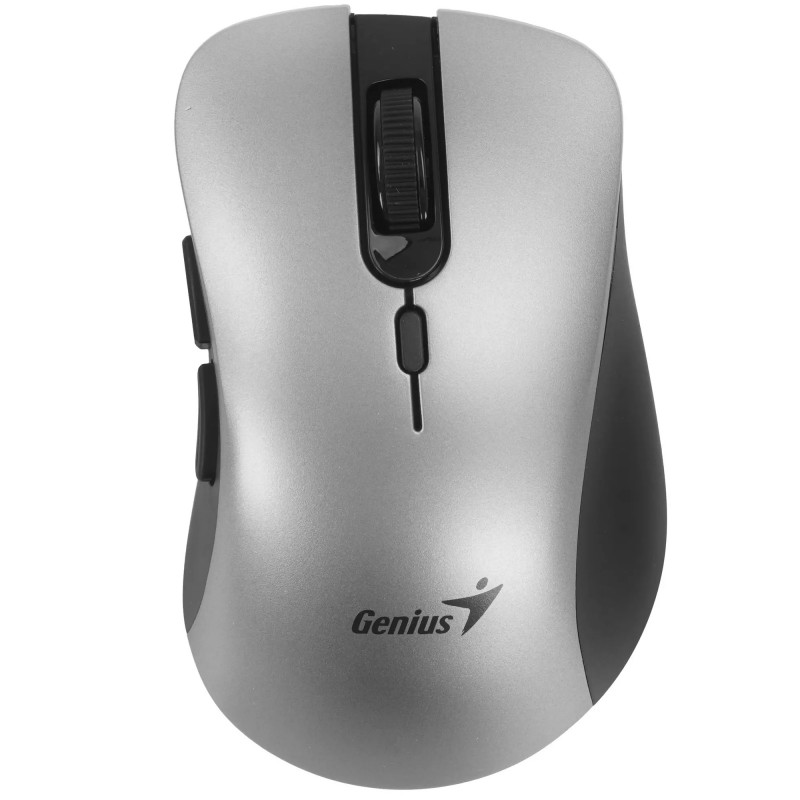 Мышь Беспроводная Genius Ergo 8100S AI Silver Grey