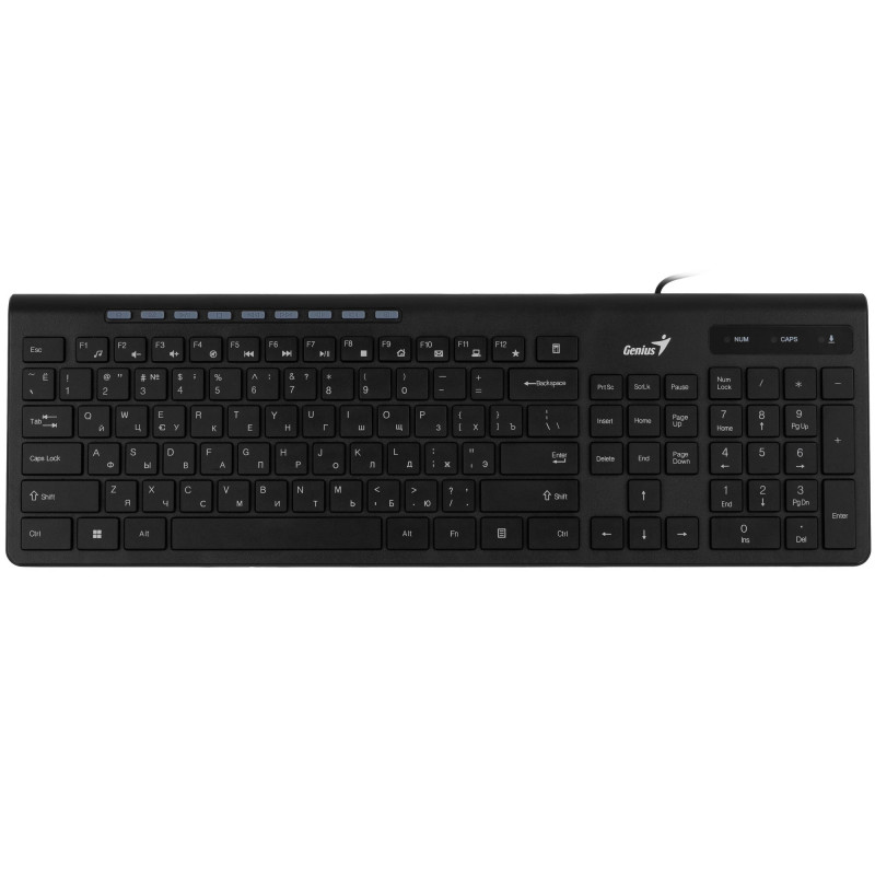 Клавиатура проводная Genius SlimStar 230 II RU