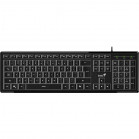 Клавиатура проводная Genius SlimStar 820 RU (с подсветкой)