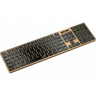 Клавиатура Беспроводная  Genius SlimStar 7250BT Pine wood