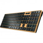 Клавиатура Беспроводная  Genius SlimStar 7250BT Pine wood