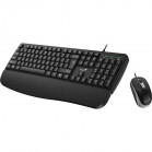Клавиатура+Мышь проводные Genius KM-123 RU