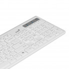 Клавиатура+Мышь беспроводные Genius SlimStar 8230 RU White