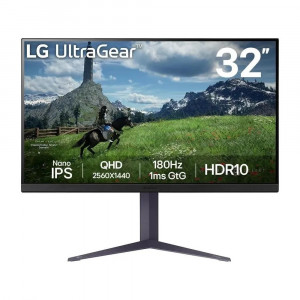  LG 32 32GS85QB 2560x1440 IPS 180Hz HDMIx2DPUSB pivot black