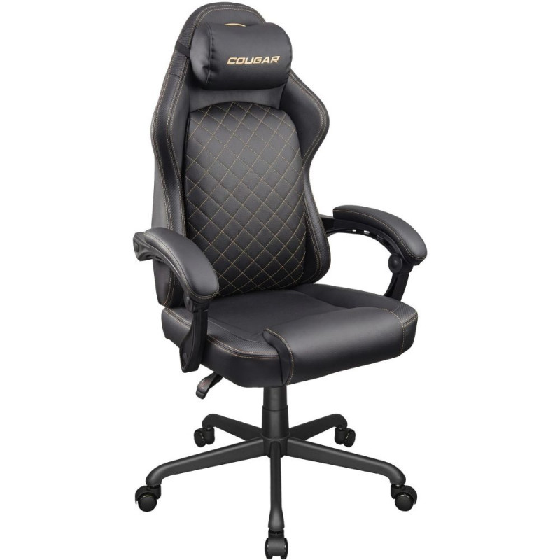 Кресло компьютерное игровое Cougar Fusion EX Black Gold