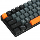 Клавиатура механическая DEFENDER Apex GK-002 RU,3цв/черн,радуж,61к,крас,св