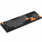 Клавиатура проводная игровая DEFENDER  Atomic Force GK-005 RU,чер/сер,108кн+FN,радуж,1.5м 