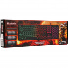 Клавиатура проводная игровая DEFENDER Ozoth GK-106 RU,черный,радужная,104+FN 
