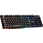 Клавиатура проводная игровая DEFENDER Mayhem GK-360DL RU,RGB подсветка,19 Anti-Ghost 