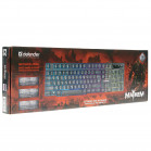 Клавиатура проводная игровая DEFENDER Mayhem GK-360DL RU,RGB подсветка,19 Anti-Ghost 