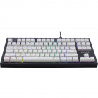 Клавиатура проводная игровая DEFENDER Harpie GK-401 RU,чер/бел,87кн+FN,радуж,1.5м