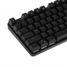 Клавиатура механическая DEFENDER Mechanoid GK-581 RU,черный,87кн,SNK корич