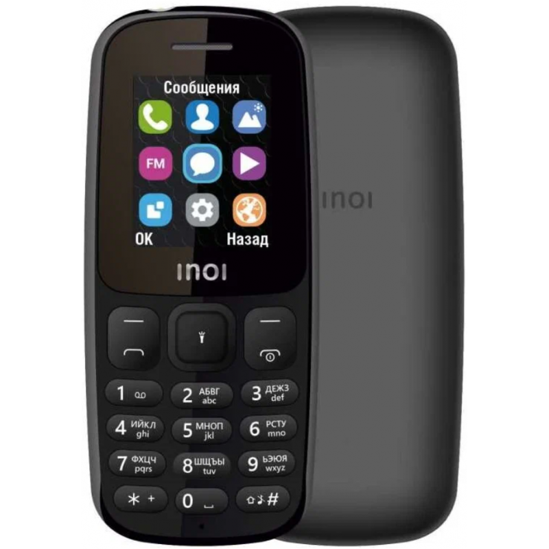 Мобильный телефон INOI 100 Черный (без з/у)