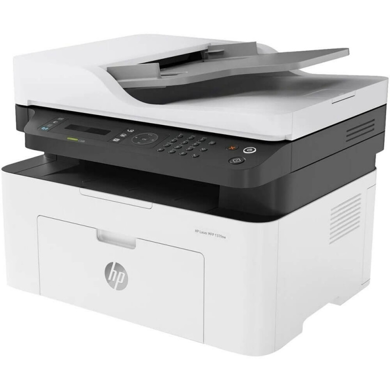 МФУ лазерный HP Laser 137FNW (4ZB84A) A4, ч/б, 20 стр/мин, ADF, Wi-Fi, USB