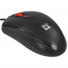 Мышь проводная оптическая DEFENDER Icon MB-057 черн,3D,бесшумная,1,8м,1000dpi 
