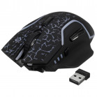 Мышь беспроводная игровая DEFENDER Oneshot GM-067 черный,LED,7D,300 мАч, 3200dpi