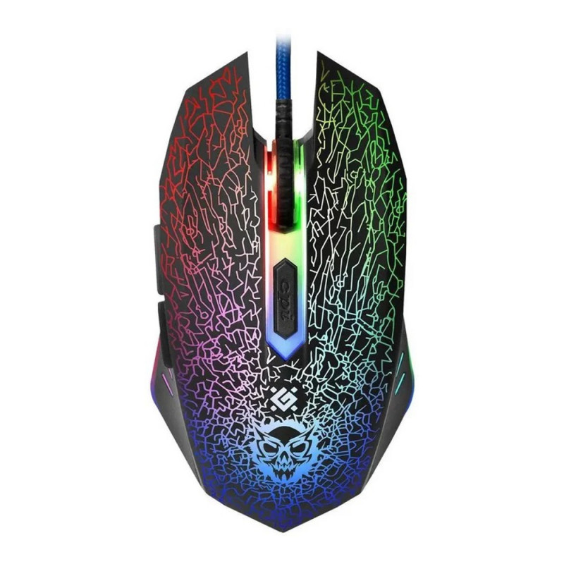 Мышь проводная игровая DEFENDER Shock GM-110L (Шок) оптика,6кнопок,800-3200dpi