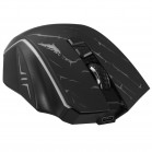 Мышь беспроводная игровая DEFENDER Uran GM-503 (Уран) черный,LED,8D,400 мАч,3200dpi