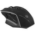 Мышь беспроводная игровая DEFENDER Uran GM-503 (Уран) черный,LED,8D,400 мАч,3200dpi