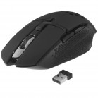 Мышь беспроводная игровая DEFENDER Glory GM-514 (Слава) черный,LED,7D,400 мАч,3200dpi