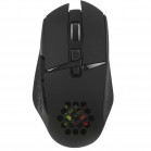 Мышь беспроводная игровая DEFENDER Glory GM-514 (Слава) черный,LED,7D,400 мАч,3200dpi