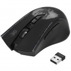 Мышь беспроводная игровая DEFENDER Kronos GM-695 черный,7кнопок,1600dpi,400мАч