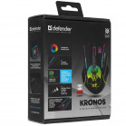 Мышь беспроводная игровая DEFENDER Kronos GM-695 черный,7кнопок,1600dpi,400мАч