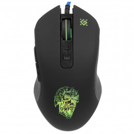 Мышь проводная игровая DEFENDER Sleipnir GM-927 6 кнопок,12800dpi