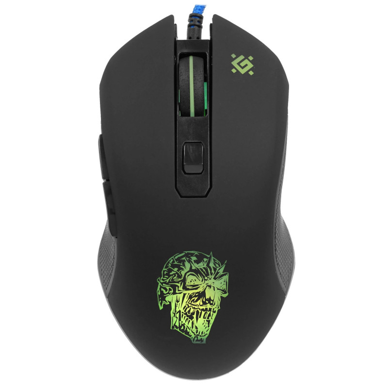 Мышь проводная игровая DEFENDER Sleipnir GM-927 6 кнопок,12800dpi