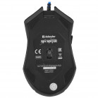 Мышь проводная игровая DEFENDER SinSister GM-933 черный,800-7200dpi,1.5м,+ковер