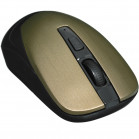 Мышь беспроводная оптическая DEFENDER  Wave MM-995 бронза,4D,800-1600dpi,бесшумн