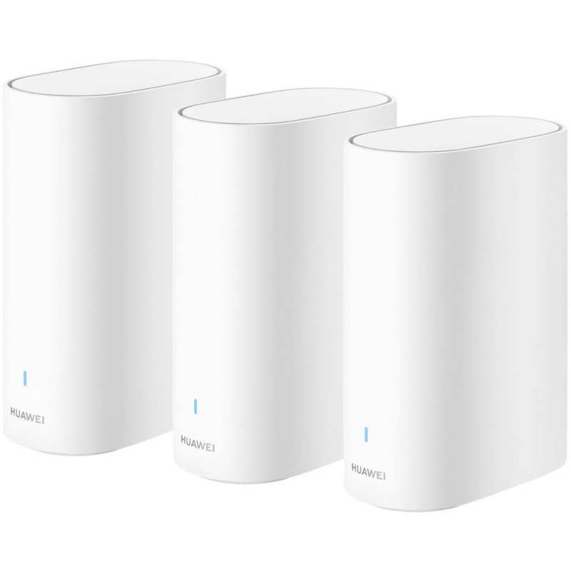 Роутер Mesh Huawei WiFi Mesh 3+ (3-Pack)  Wi-Fi 6 Plus AX3000 3 LAN 1000 Мбит/с 53030DVA