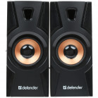 Система акустическая 2.0 DEFENDER  Aurora S8 черный,8 Вт,питание от USB 