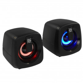 Система акустическая 2.0 DEFENDER J1 6Вт, подсветка, питание от USB 