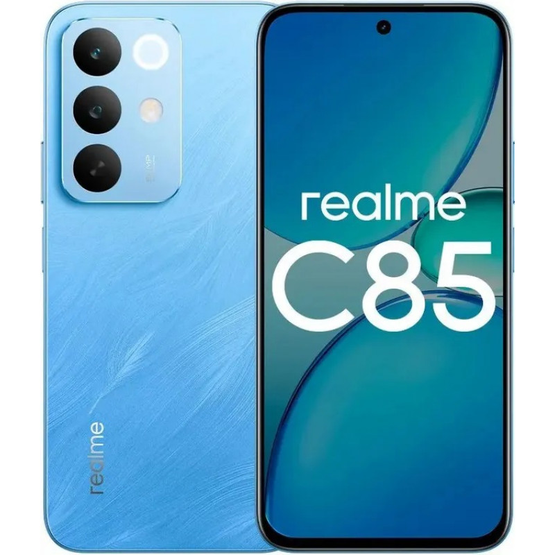 Смартфон Realme C85 4G RMX5566  6+128 GB Blue (синий)