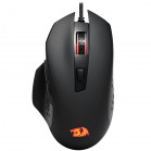 Мышь проводная игровая Redragon Gainer (Гейнер) черный,6 кнопок,3200dpi