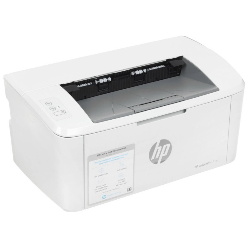 Принтер лазерный HP LaserJet M111w (7MD68A) А4 ч/б, 20ppm, 600 dpi, USB, Wi-Fi, 500MHz, 32 Mb, белый