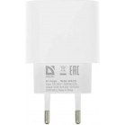 Адаптер сетевой DEFENDER UPA-121 20W, USB C,кабель Type-C,белый 