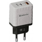 Адаптер сетевой DEFENDER UPA-132 30W, USB A+C, белый 