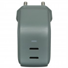 Сетевое зарядное устройство COMMO 45W Core Charger Dual USB-C GaN 45 Вт COMMO Gray