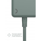 Быстрое зарядное устройство COMMO 100W Station Charger 3xUSB-C + 1xUSB-A, 100 Вт, Серо-зелёный