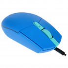 Мышь игровая проводная Logitech G102 Lightsync синий (910-005810)