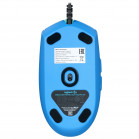 Мышь игровая проводная Logitech G102 Lightsync синий (910-005810)