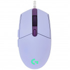 Мышь игровая проводная Logitech G102 Lightsync фиолетовый (910-005857)