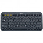 Клавиатура беспроводная Logitech K380 темно-серый (920-007584) заводская гравировка
