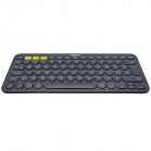 Клавиатура беспроводная Logitech K380 темно-серый (920-007584) заводская гравировка