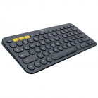 Клавиатура беспроводная Logitech K380 темно-серый (920-007584) заводская гравировка